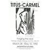 Image 1 : Titus-Carmel   Forging the Real #1243537