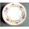 Image 1 : Plate Roses T and V Limoges Pitkin Brooks #1243785