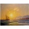 Image 1 : V. ISPIRYAN SEASCAPE  STUNNING ORIGINAL OIL #1243815