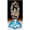 Image 1 : CZECH FIGURAL AQUA SUMMERTIME PERFUME BOTTLE #1243908