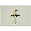 Image 1 : SOLID GOLD 14k CROSS Pendant  #1244008