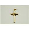 Image 1 : SOLID GOLD 14k CROSS Pendant  #1244008