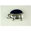 Image 1 : STERLING Silver PIN CUSHION Cute PIG #1244012