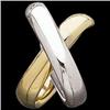 Image 1 : 14k Two Toned Gold Slide Pendant  #1244059