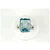 Image 1 : ANTIQUE Style BLUE TOPAZ Ring! #1244071