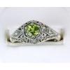 Image 1 : ANTIQUE STYLE RING w PERIDOT #1244081