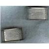 Image 1 :  Napkin Rings. 800 grade silver. Pair. #1250705