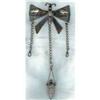 Image 1 : Butterfly shaped Chatelaine. Circa 1920 #1250831