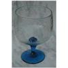 Image 1 : Crackle Glass Blenko Stemmed Footed Bowl #1251053