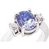 Image 1 : Diamonds 7.62 CT OVAL BLUE SAPPHIRE with #1251254