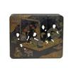 Image 1 : Victorian Paper Mache Lacquer Geisha Box #1255731