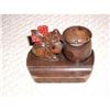 Image 1 : Black Forest Style Dog Inkwell #1255994