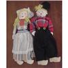 Image 1 : Doll Cloth Dutch Holland Couple Painted Feature#1256145