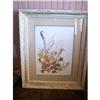 Image 1 : Framed Picture of Dried Flowers and Ferns #1269224