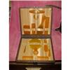 Image 1 : Celluloid Vanity Dresser Set in Case #1269247