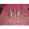 Image 1 : Set of 7 Duncan Miller sandwich  wine goblets #1269406