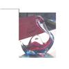 Image 1 : Murano Red and Blue Bird #1269450