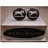 Image 1 : WEDGWOOD Cufflinks HORSES Sterling VINTAGE #1269696