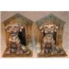 Image 1 : BRONZED Dog Bookends VINTAGE Puppy DOGS #1269875