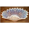 Image 1 : Opalescent ART Glass BOWL Ribbed ANTIQUE #1269947