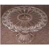 Image 1 : CAKE Stand FANCY Diamonds 3 in 1 Pedestal EAPG #1270028