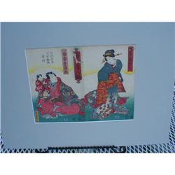 c. 1860 JAPANESE WOODBLOCK BY KUNISADA #1270097