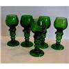 Image 1 : FIVE TURN-OF-20th- CENTURY DEEP GREEN BAVARIAN #1270109