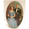 Image 1 : Carr Biscuit tin of Queen Elizabeth and Prince #1270264