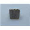 Image 1 : 10K YELLOW GOLD AND WHITE GOLD MENS DIAMOND DRESS RING WITH 198 DIAMONDS TTL 6CT