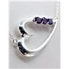 Image 1 : Amethyst Heart Necklace