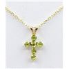 Image 2 : Peridot Cross Pendant