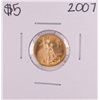 Image 1 : 2007 $5 American Gold Eagle Coin