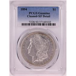 1894 $1 Morgan Silver Dollar Coin PCGS XF Details