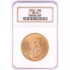 Image 1 : 1922 $20 St. Gaudens Double Eagle Gold Coin NGC MS63