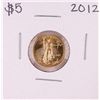 Image 1 : 2012 $5 American Gold Eagle Coin