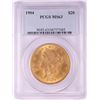 Image 1 : 1904 $20 Liberty Head Double Eagle Gold Coin PCGS MS63