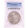Image 1 : 1881-S $1 Morgan Silver Dollar Coin PCGS MS64