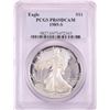 Image 1 : 1989-S $1 Proof American Silver Eagle Coin PCGS PR69DCAM