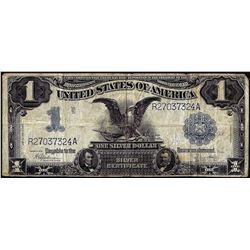 1899 $1 Black Eagle Silver Certificate Note