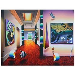 Ferjo "Infinite Beauty" Original Oil Painting on Canvas