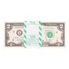Image 1 : Pack of (100) Consecutive 2013 $2 Federal Reserve STAR Notes San Francisco