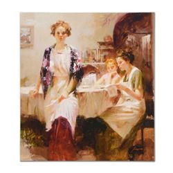 Pino (1939-2010) "Distant Thoughts" Limited Edition Giclee on Canvas