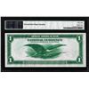 Image 2 : 1918 $1 Federal Reserve Bank Note Chicago Fr.727 PMG Choice About Uncirculated 58EPQ