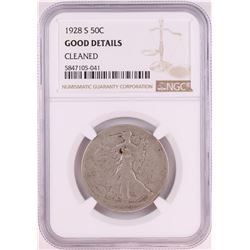 1928-S Walking Liberty Half Dollar Coin NGC Good Details