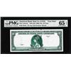 Image 1 : 1929 10 Unit American Bank Note Co. "Test Note" PMG Gem Uncirculated 65EPQ