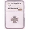 Image 1 : 1538 KB Hungary Denar 'Madonna and Child' Coin NGC XF45