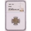 Image 1 : 1885 Proof Three Cent Nickel Coin NGC PF62