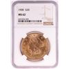 Image 1 : 1900 $20 Liberty Head Double Eagle Gold Coin NGC MS62
