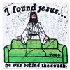Image 1 : Todd Goldman "I Found Jesus" Original Acrylic Painting on Canvas