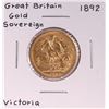 Image 1 : 1892 Great Britain Sovereign Gold Coin